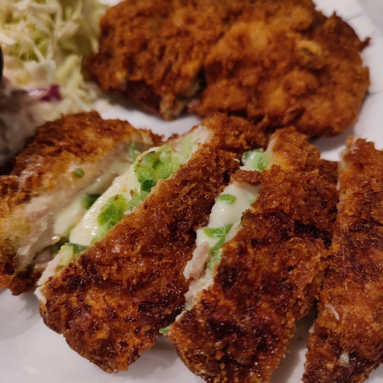 Tonkatsu cutlet platter